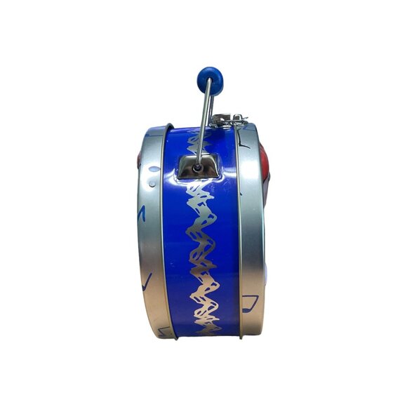 Peanuts Charlie Brown Drum Lunchbox Tin With Handle - Picture 4 of 9